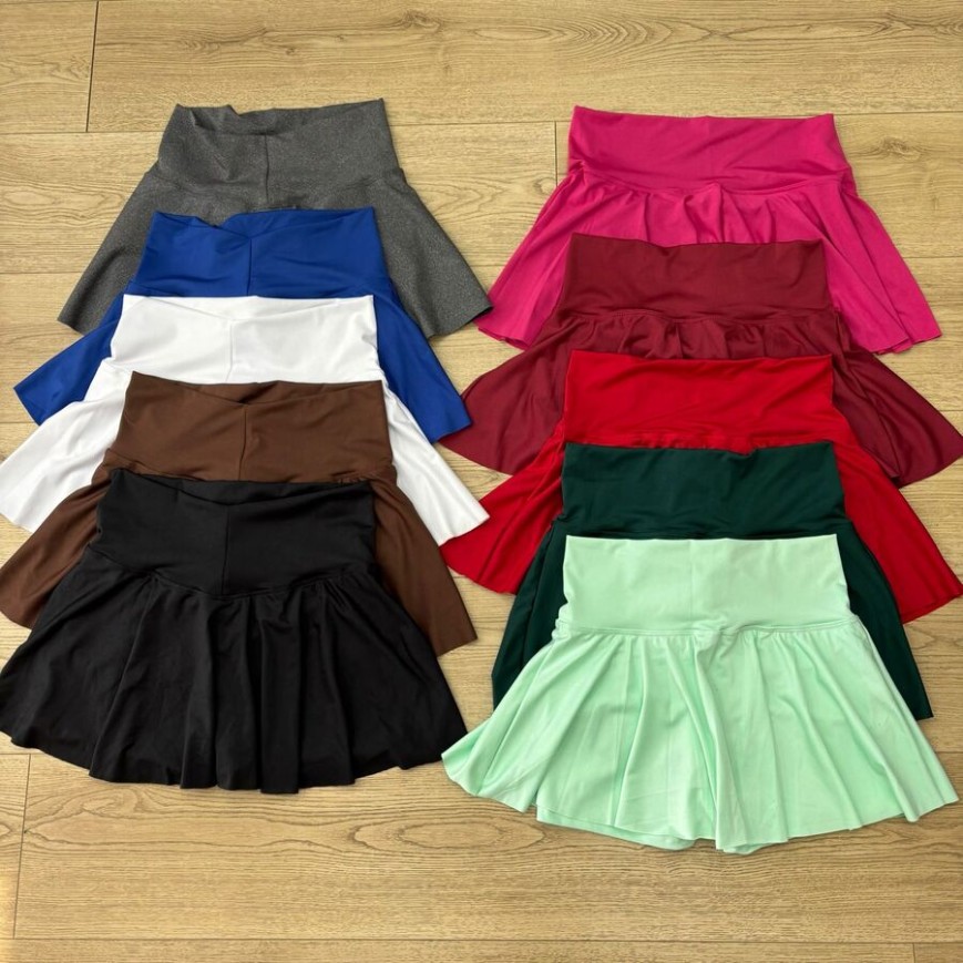 POLLERA ACAMPANADA CORTA