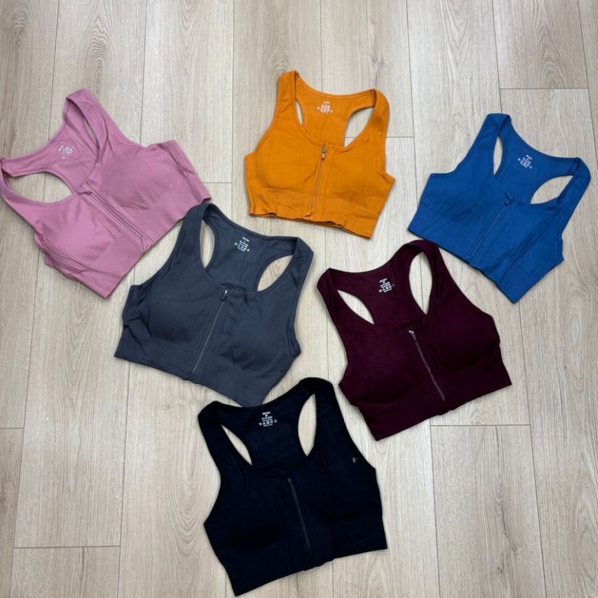 TOP CIERRE TIRA GRUESA