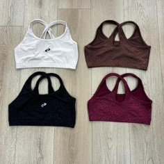 TOP GOFRADO TIRA GRUESA CRUZADO