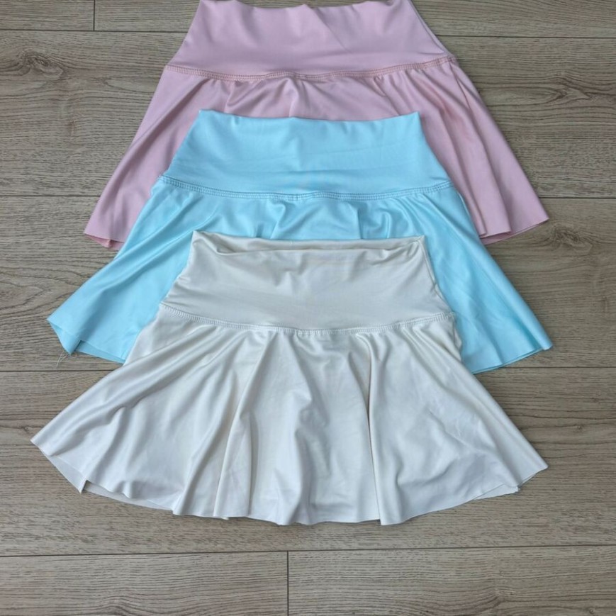 POLLERA ACAMPANADA PASTELES