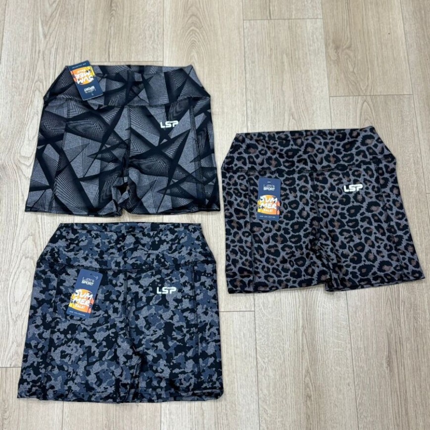 SHORT ESTAMPADO GRIS