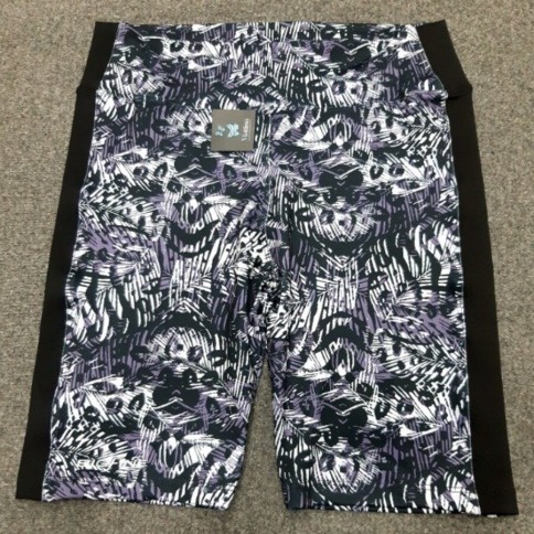 CICLISTA HOJAS OSCURA CON LINEA NEGRA BIGFINE