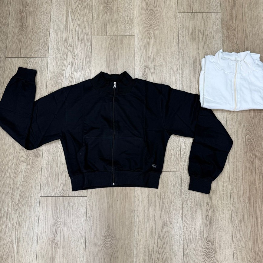 CAMPERA CROP RUSTICA