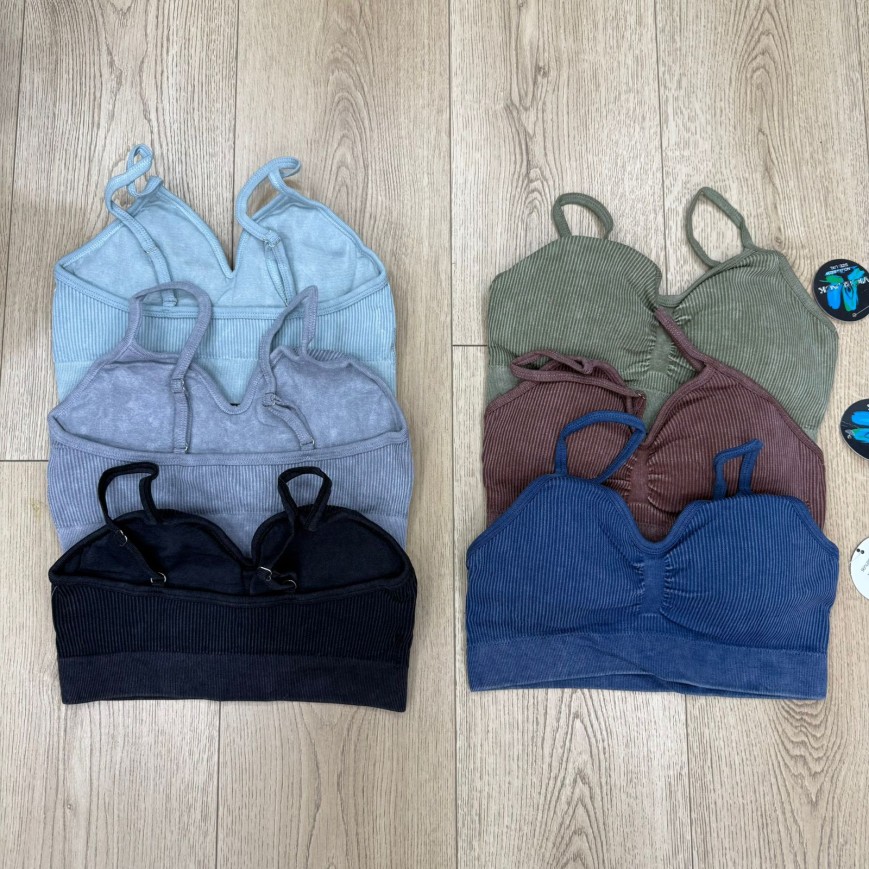 TOP TIRA FINA VICBLACK PRELAVADO