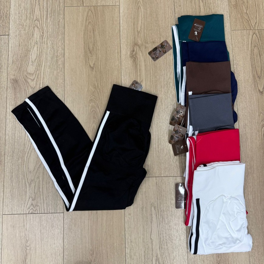 CALZA DOBLE RAYA FRUNCE