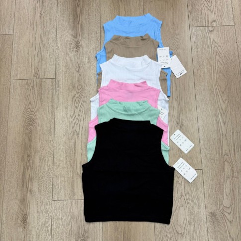 TOP MUSCULOSA CUELLO SEAMLES