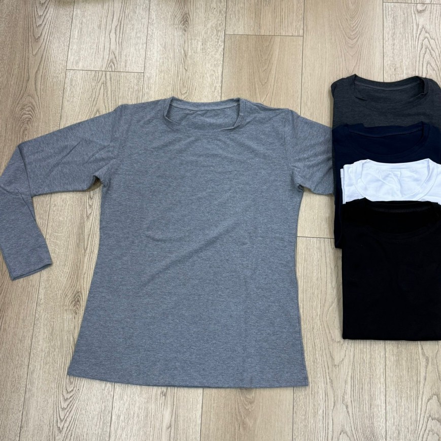 REMERA MANGAS LARGAS ALGODON