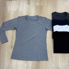 REMERA MANGAS LARGAS ALGODON