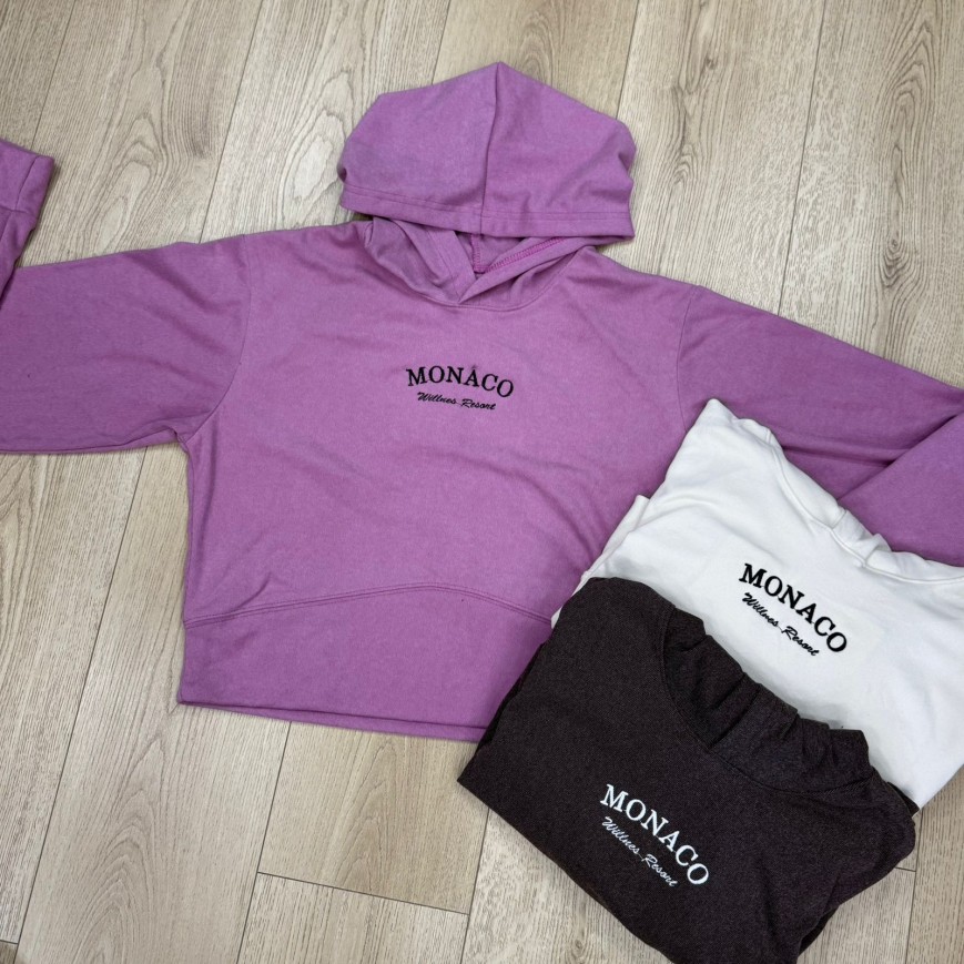 BUZO DARLON CROP CAPUCHA