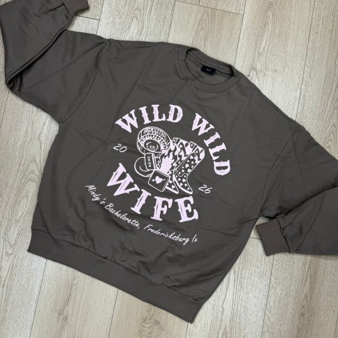 BUZO WILD WILD CUELLO REDONDO FRIZA