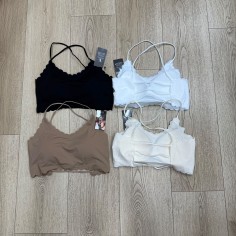 TOP SIN COSTURA ESPALDA TIRAS
