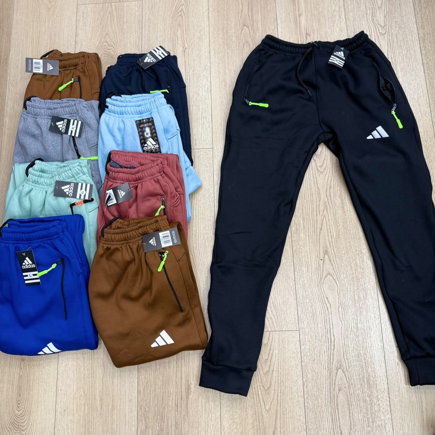 PANTALON ADIDAS CON PIEL