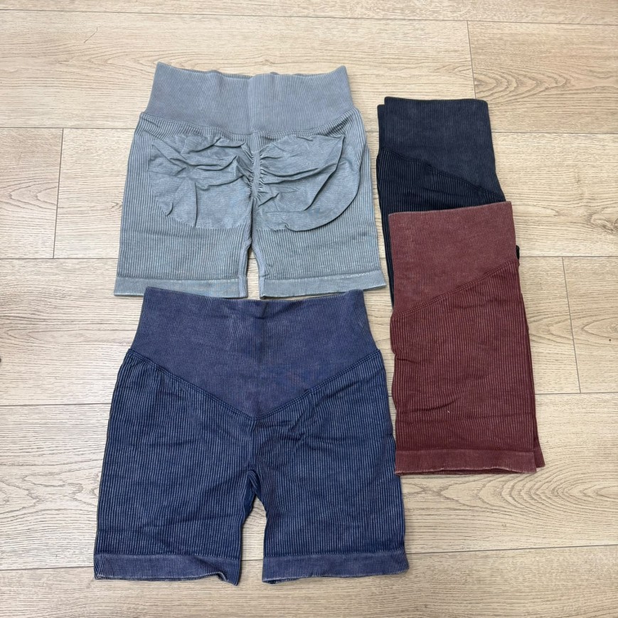 SHORT CORTE V DELANTERO RIB