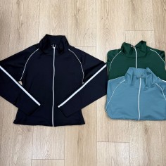 CAMPERA DE CONJ LYCRA CON RAYA