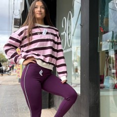 BUZO CREATIVE ROSA UVA