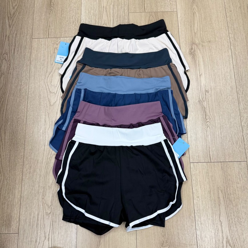 SHORT DOBLE RAYA CALZA ABAJO