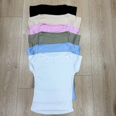 REMERA CUELLO BOTE