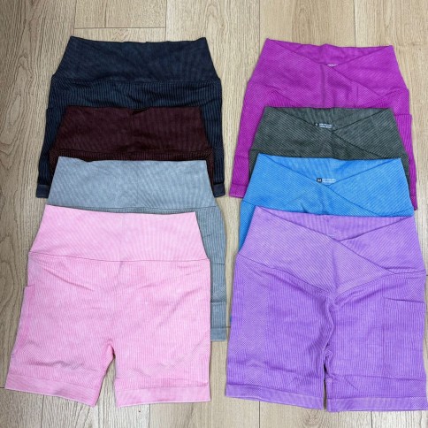SHORT CINTURA CRUZADA SIN FRUNCE SEAMLESS