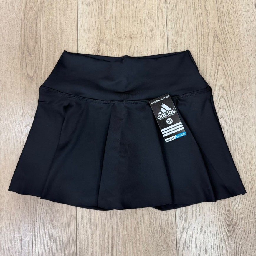 SHORT POLLERA NEGRA ADIDAS