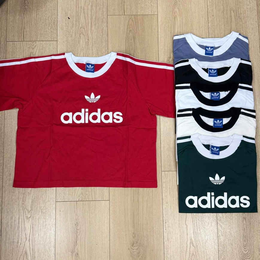 REMERA CROP ADIDXS