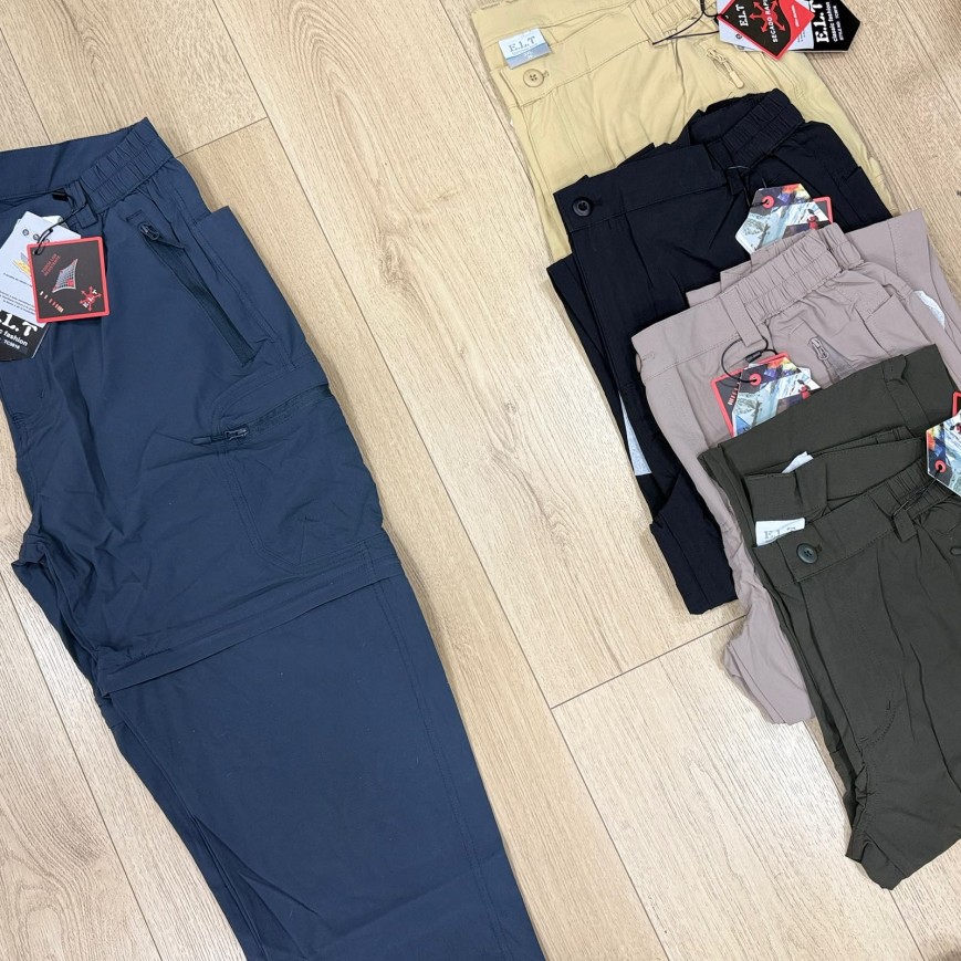 PANTALON ROMPEVIENTO BERMUDA-CARGO