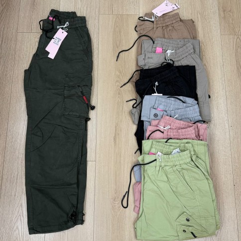 PANTALON GABARDINA BAGGY-BABUCHA